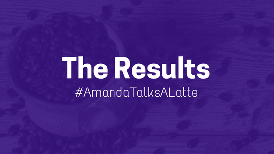 The Results: Amanda Talks A Latte